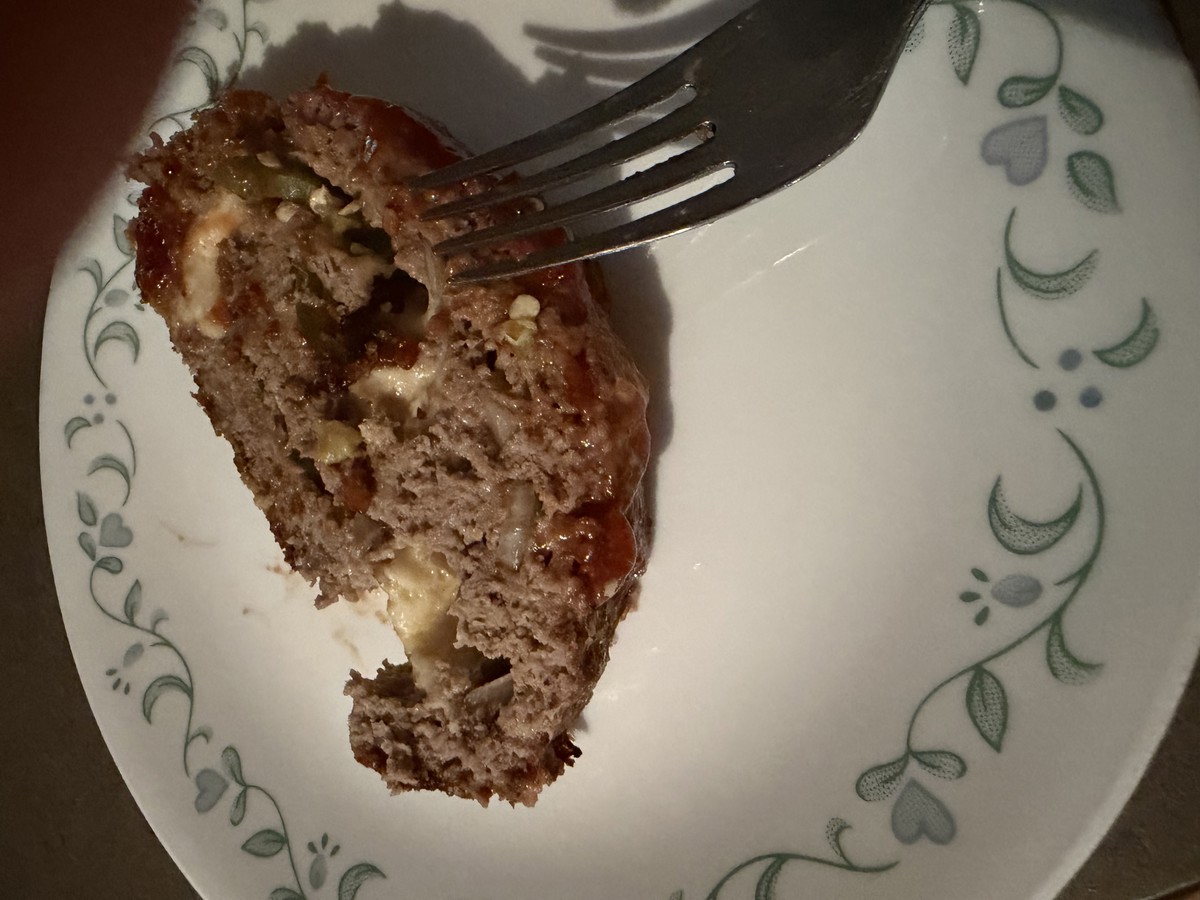Jalapeño Garlic Cheddar Stuffed Meatloaf