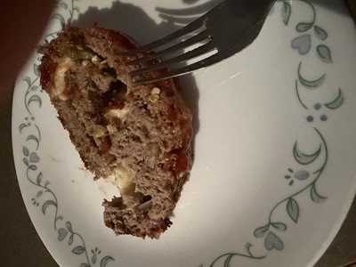 Jalapeño Garlic Cheddar Stuffed Meatloaf