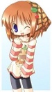 Anime welcome mascot